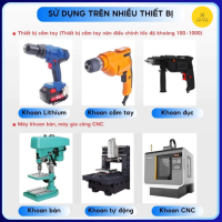 Mũi Khoan NACHI Cao Cấp (13.3-13.5mm) - Khoan Sắt, Gỗ, Inox Siêu Cứng Đa Năng Chính Hãng
