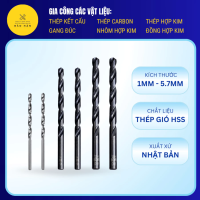 Mũi Khoan Sắt NACHI Chính Hãng (1mm - 5.7mm) – Đa Năng Khoan Thép, Inox, Gỗ Cao Cấp Nhật Bản