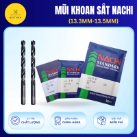 Mũi Khoan NACHI Cao Cấp (13.3-13.5mm) - Khoan Sắt, Gỗ, Inox Siêu Cứng Đa Năng Chính Hãng
