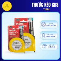 Thước kéo KDS 7.5m chính hãng – Thước dây cuộn thép carbon cao cấp, nhựa ABS chống va đập Nhật Bản