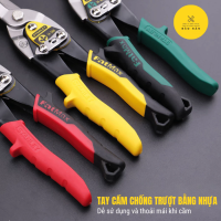 Kéo cắt tôn Stanley 10 inch – Kéo cộng lực cắt thép, nhôm, inox, xương thạch cao cao cấp