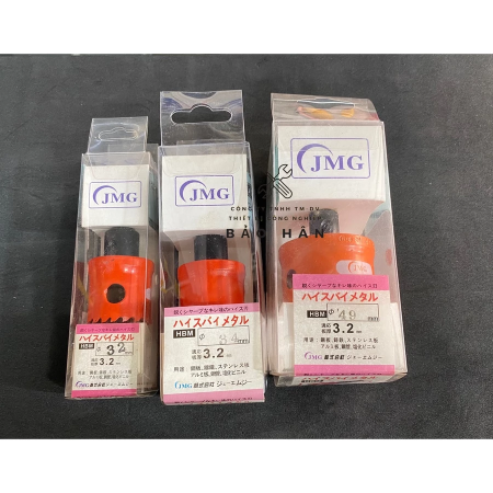 Mũi Khoét Lỗ Tròn Lớn JMG 60-120mm Chính Hãng, Mũi Khoan Khoét Lỗ Tròn Đa Năng Kim Loại, Gỗ, Thép, Sắt