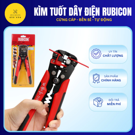 Kìm Tuốt Dây Điện RUBICON