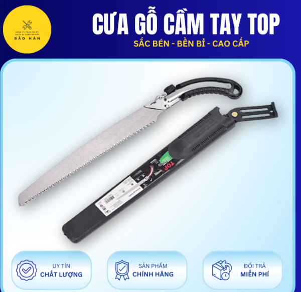 Cưa gỗ cầm tay TOP - Lưỡi cưa Barker [Chính Hãng]
